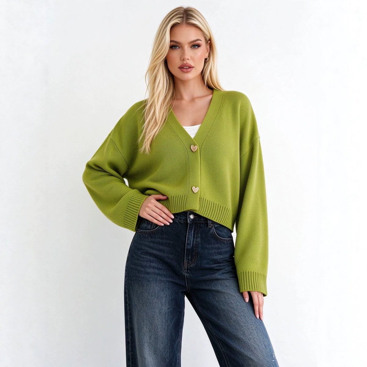 Acrylic Blend Cardigan