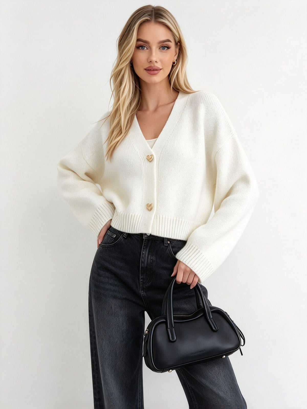Acrylic Blend Cardigan