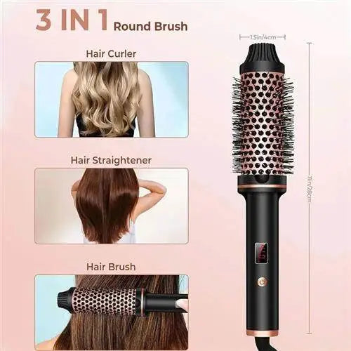 Thermal hair styling brush photograph
